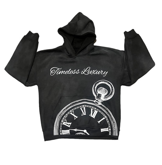 TIMELESS LUXURY "TIMEPIECE" PULLOVER HOODIE