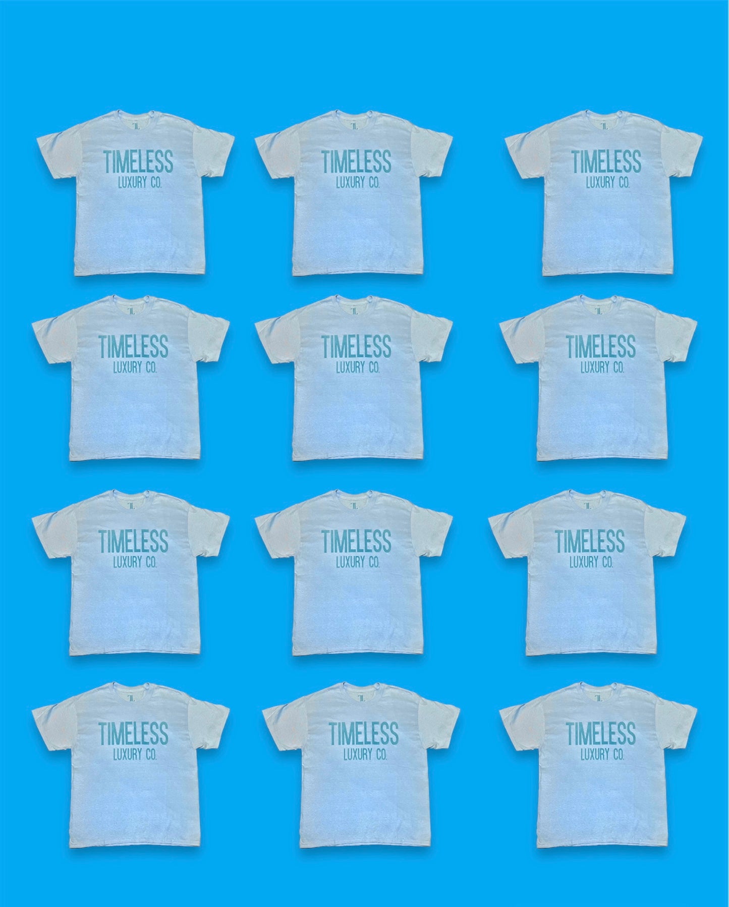 'LIGHT BLUE' TL CO TEE