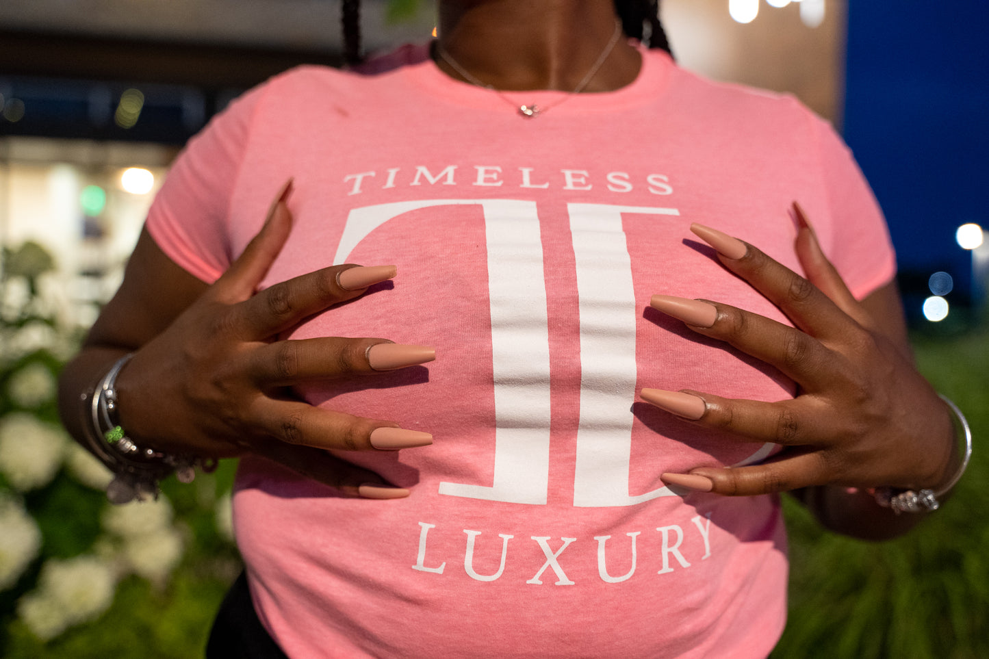 TL "Pink" Logo Tee Women