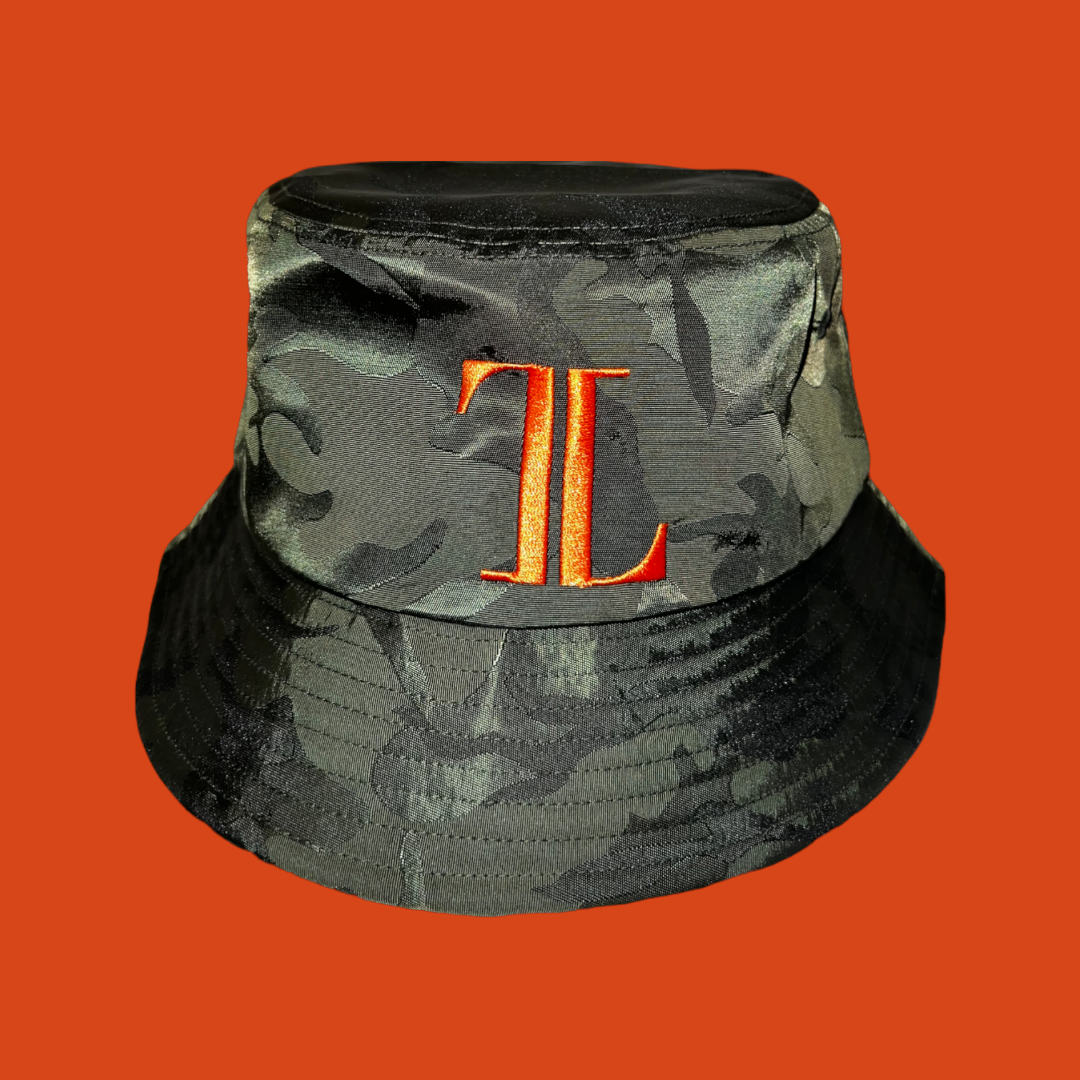 TL "GQ" Green Camo Bucket Hat