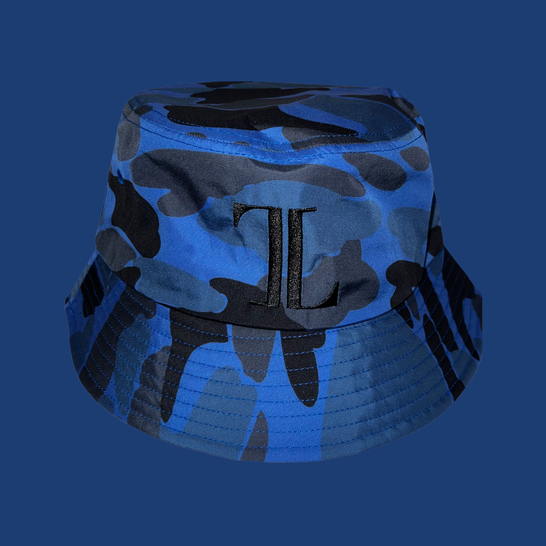 TL "GQ" Blue/Black Camo Hat