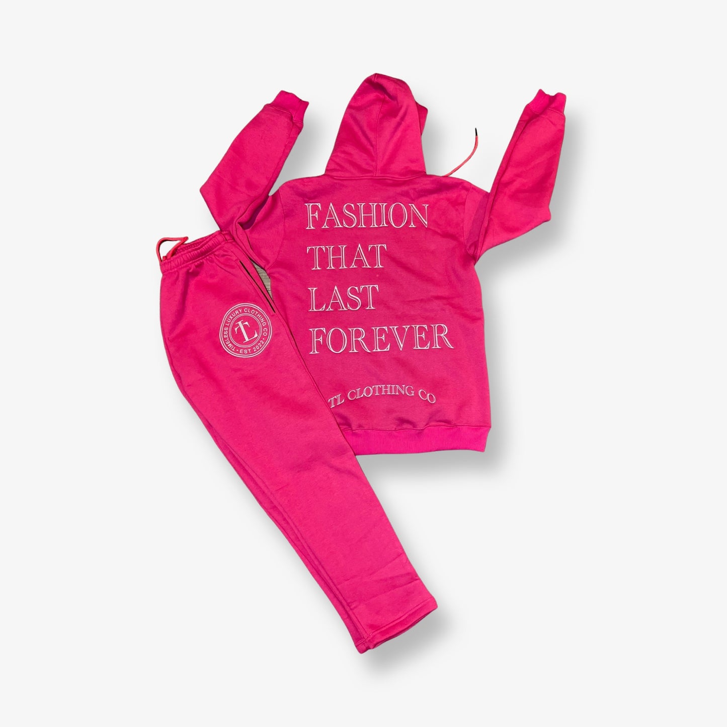 TL “FTFL” Jogging Set Pink