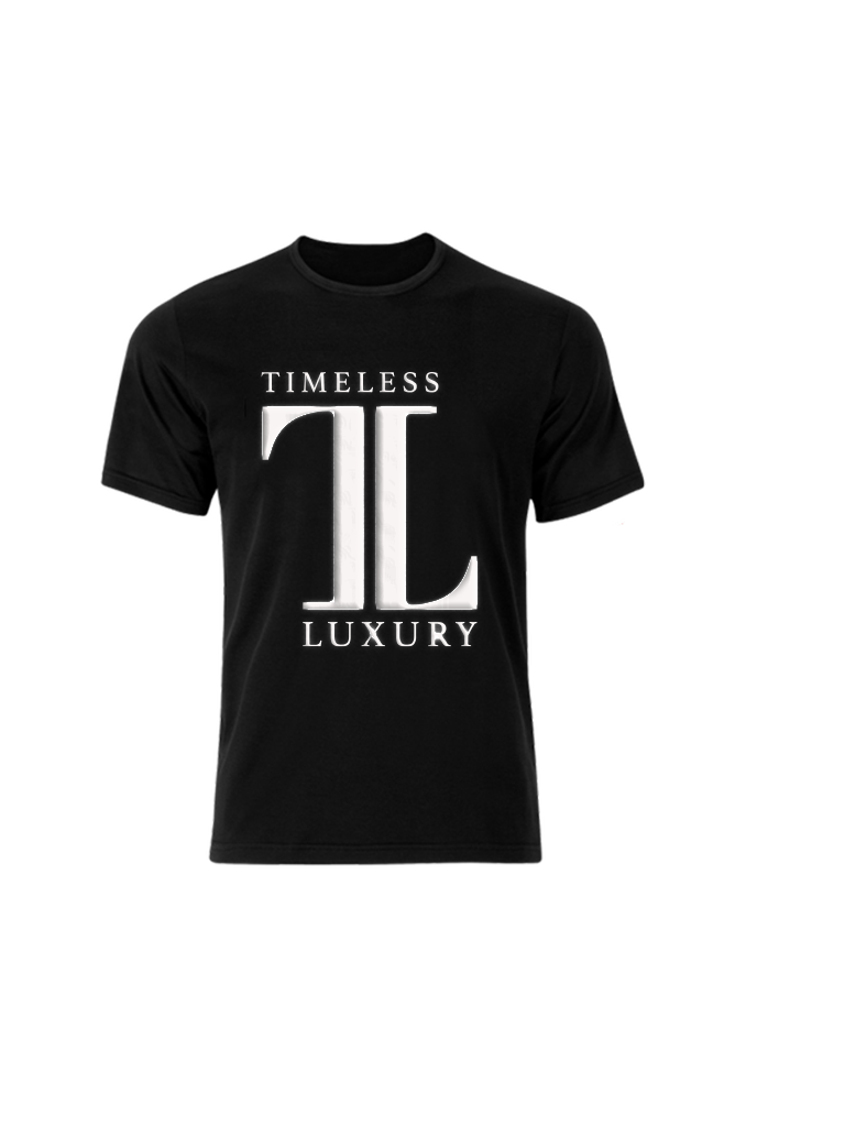 TIMELESS LUXURY BLACK T-SHIRT